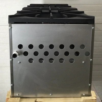 167-0231 Migali 2-Burner Stock Pot Stove
