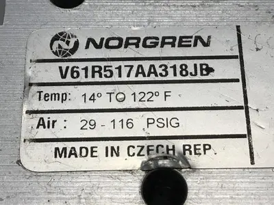 USED NORGREN V61R517AA318JB