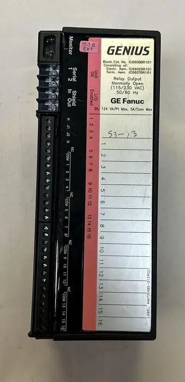 Used GE FANUC IC660BBR101 Input / Output Modules | Surplus Asset Holdings #1206098