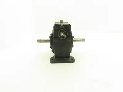 Morse 17L-T 1-LR Worm Gearbox 9.87:1 Reducer 1Hp 177rpm Dual Output