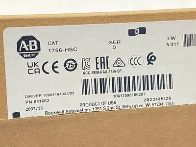 USED ALLEN BRADLEY SER D CONTROLLOGIX HIGH SPEED COUNTER MODULE