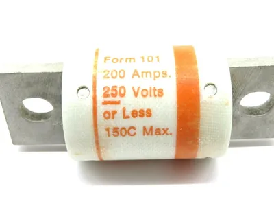 10 NEW SHAWMUT A25Z200-4 FUSE TYPE 4 200 AMPS A25Z200