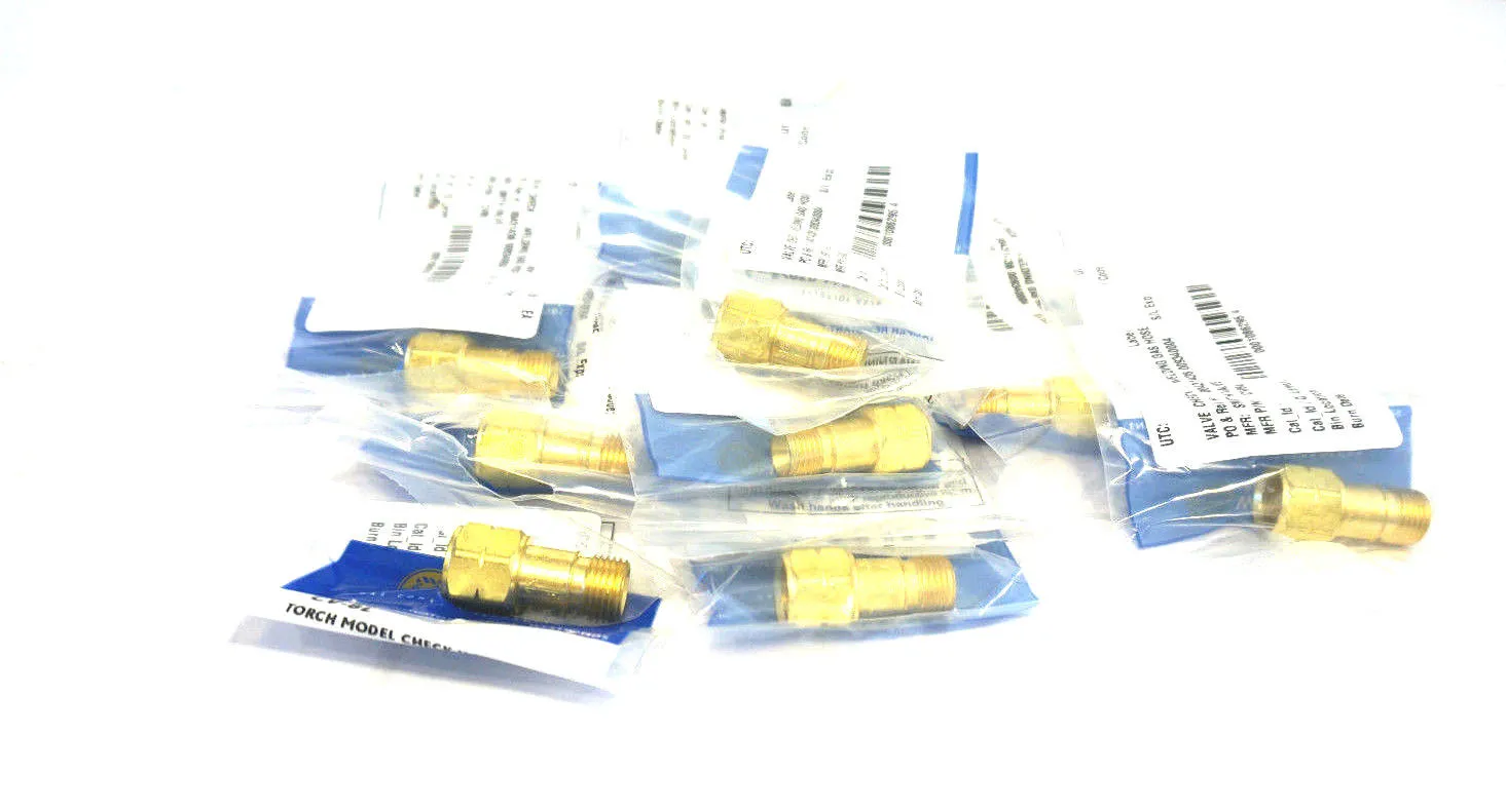 10 NEW WESTERN ENTERPRISES CV-8L TORCH MODEL CHECK VALVE CV8L