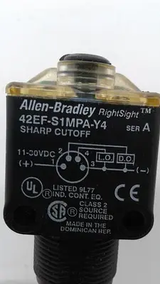 Used ALLEN-BRADLEY ALLEN-BRADLEY RIGHT SIGHT 42EF-S1MPA-Y4 SHARP CUTOFF Misc Electrical & Power Parts | ND Industrial Surplus #1211901