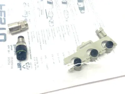 New | in-Stock FESTO FIELD WIREABLE CONNECTOR M8 3-PIN Connector Accessories | Maverick Industrial Sales #1111794