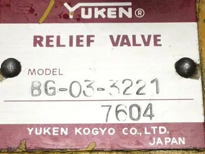 USED YUKEN BG-03-3221