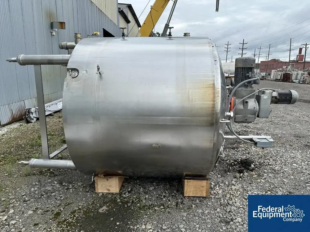 USED Walker 1,000 Gal Walker Twin Motion Processor Kettle, 316L S/S, 75#