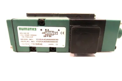 NEW NUMATICS 153SA43A6000030 SOLENOID VALVE