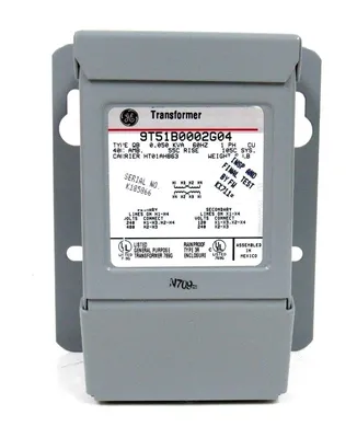 NEW GENERAL ELECTRIC 9T51B0002G04 TRANSFORMER 0.050 KVA 60HZ