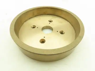Norton MD100-N50M-1/8 Diamond Wheel MOS 6550 RPM Max 6.620x1-1/2x1-1/4