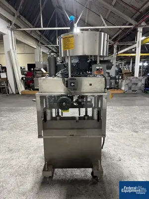 USED Kaps All Kaps-All Packaging Systems Model E Automatic Bottle Capper