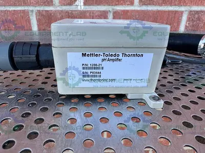 USED METTLER TOLEDO SNCH 03 ATEX 3590 X ELECTRODE W/ THORNTON 1200-21 PH AMPLIFIER