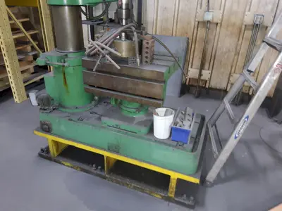 3' X 9" WILLIS BERGO BERGONZI MODEL #FS870 RADIAL ARM DRILL: YOBRO #25326