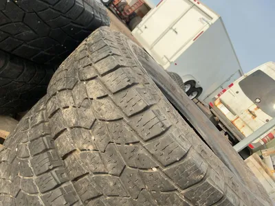 (4) Used Hercules Terra Trac ATII Size 245/75R17 Tires, Dated 2019