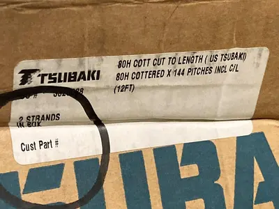 New | in-Stock TSUBAKI 3320088 Conveyor Parts Ohio US | Surplus Asset Holdings #1243180
