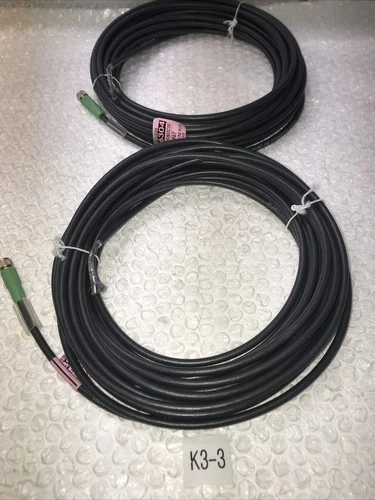 **NEW (LOT OF 2) 1521944  SENSOR CABLE 10,0 PUR 4xD,25 29/16 BST128967#