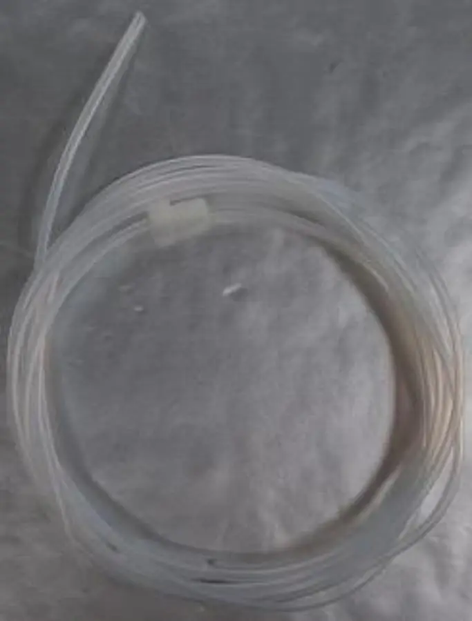 QTY. 1. 60" LONG 1/16" CLEAR TUBING....