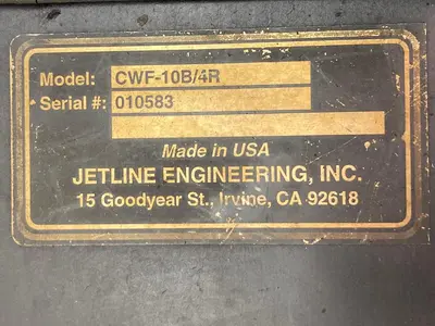 USED JETLINE CWF-10B/4R