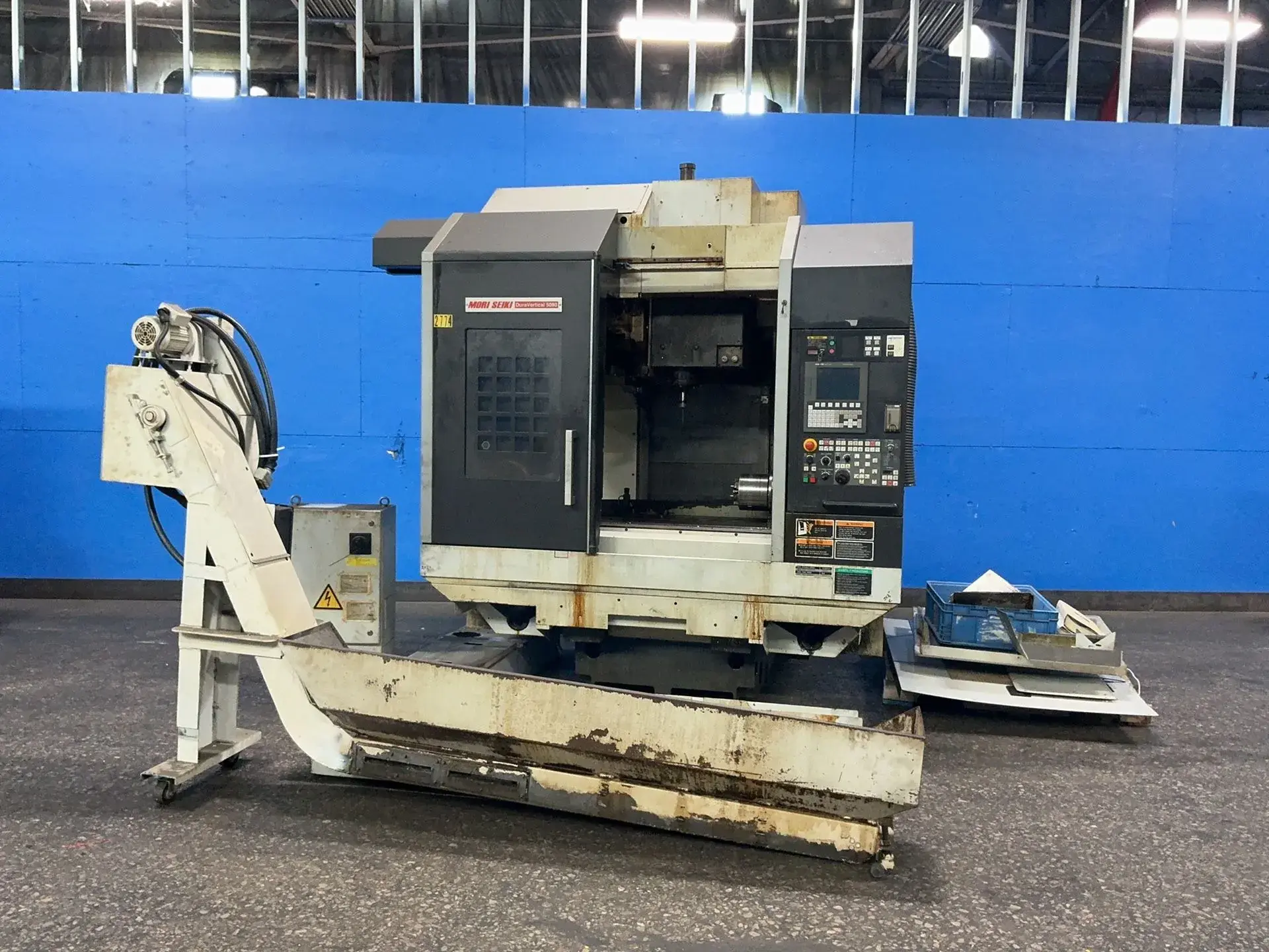 Used MORI SEIKI DURAVERTICAL 5080 Vertical Machining Centers Ohio US | HGR 24 #1144874