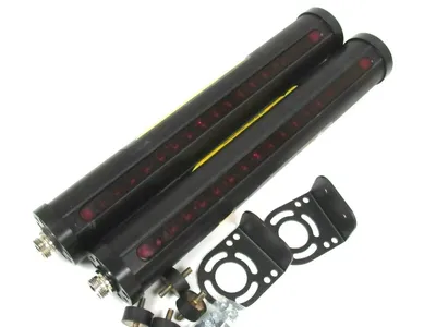 NEW BANNER MGE1216A MGR1216A EMITTER & RECEIVER LIGHT CURTAIN SET