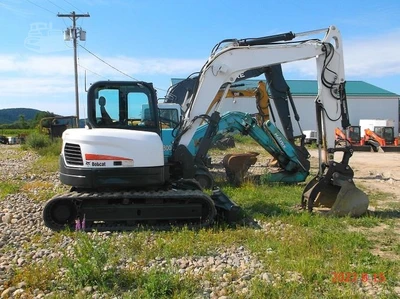 Used 2016 BOBCAT E85 Excavators New York US | Beck Equipment #1506433