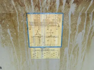 Hevi-Duty T2H15S Stepdown Power Transformer 15kva 3Ph HV 480V LV 208Y/120V