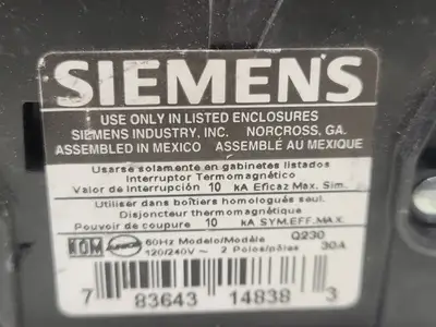 USED SIEMENS Q230