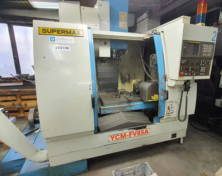 Used 2000 SUPERMAX YCM-FV 85 A Vertical Machining Centers CZ | Amaron s.r.o. #1208714