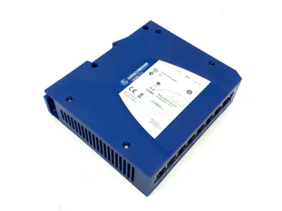 USED HIRSCHMANN DIN-RAIL ETHERNET SWITCH 8-PORT