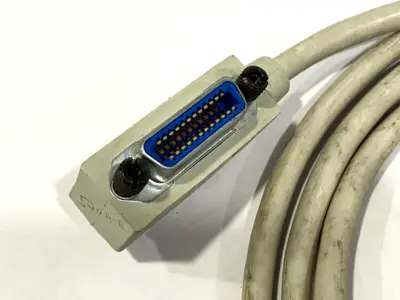 Used Alpha Wire GPIB IEEE-488 Data Cordset Connector Accessories Michigan US | Maverick Industrial Sales #1397202