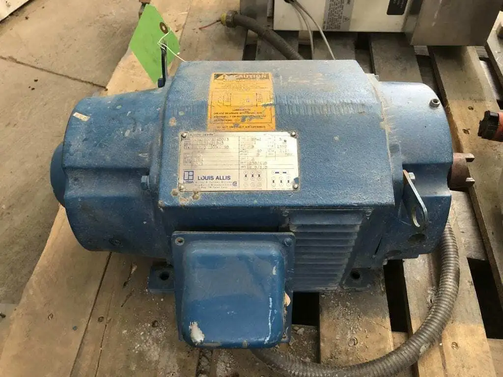 Litton Louis Allis A3-100181-0013 1HP Electric Motor 50-1710RPM 230/460V 3PH