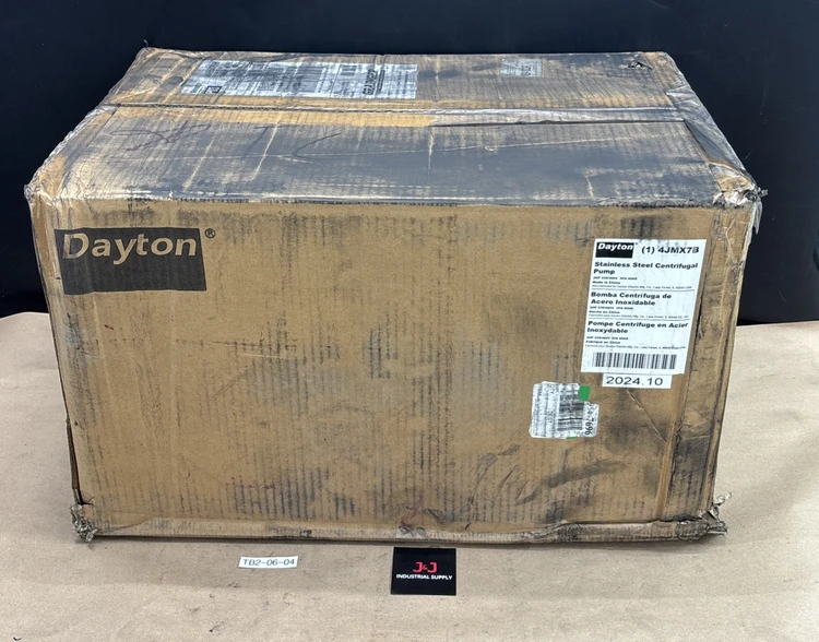New | in-Stock Dayton 4JMX7B Centrifugal Pumps Indiana US | J&J Industrial Supply #1470298