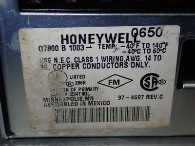 USED HONEYWELL Q7800 B 1003
