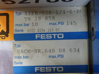 USED FESTO IFB8-02