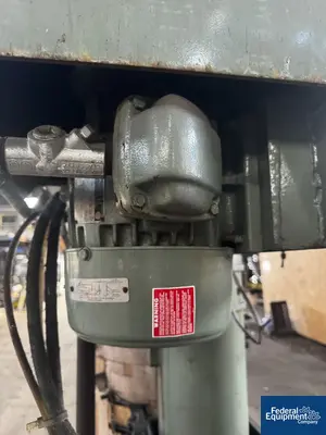 USED 1990 Myers 7.5 HP Myers Dual Shaft Vacuum Mixer, Model OOV550A-5-7.5, S/S