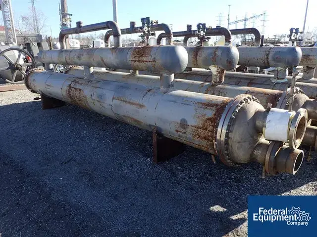 Used Henry Technologies LTD. 1,915 Sq Ft Henry Tech Heat Exchanger, 304 S/S, 150/250# Heat Exchangers Ohio US | Federal Equipment Company #126137