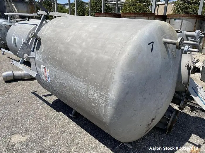 Used CIRCLEVILLE METAL _UNKNOWN_ Stainless Steel Tanks Illinois US | Aaron Equipment #86239