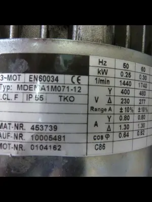 USED REXROTH MDEMA1M071-12
