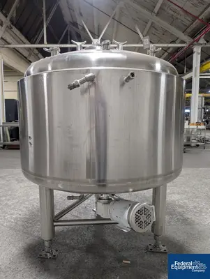 USED Precision 1,000 Liter Precision Stainless Reactor, 316L S/S, 50/125#