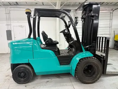Used 2015 MITSUBISHI FD50CN1 Internal Combustion Forklifts: Pneumatic Tire Texas US | 4K Lift Co #1503965