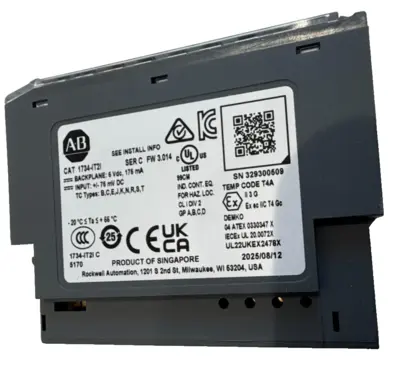 ALLEN BRADLEY 1734-IT2I DIGITAL OUTPUT MODULE SER.C 1734IT2I NEW, SURPLUS