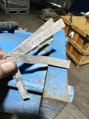 AGLO Pneumatic 12" Knife Gate Valve with Hopper