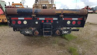USED 1980 MACK DM600 TWIN STEER HEAVY DUTY OILFIELD PUMP / KILL TRUCK