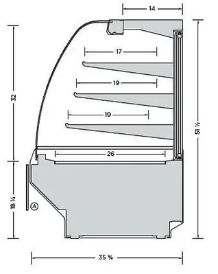 CAYUGA BFSV - REFRIGERATED DISPLAY Full Service Display | Harvest Equipment and Fabrication Inc (14)