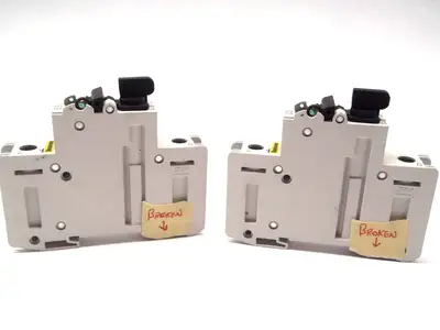 USED COOPER BUSSMAN CIRCUIT BREAKER 600V 30A CC CLASS FUSES