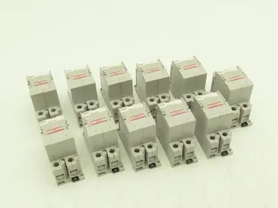IDEC NC1V-2100 3A Circuit Protector 2 Pole A Curve 250VAC/125VDC Lot of 11