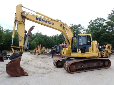 Used 2016 KOMATSU PC228US LC-10 Crawler Excavators Massachusetts US | Brookside Equipment Sales #1422157