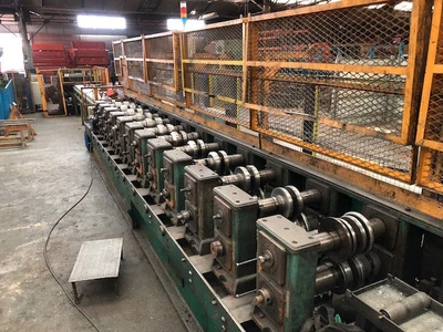 USED POLYPAL ROLLFORMING LINE FOR PALLET RACKS (1)