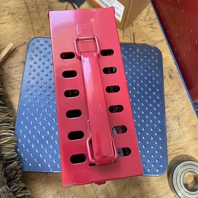 Brady Lock Box Lock Out For Safety Box Red (Everything In Photos Included)