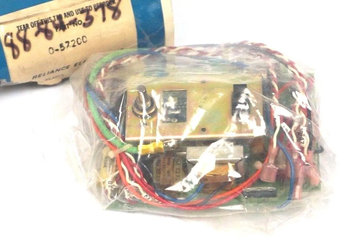 NEW RELIANCE ELECTRIC 0-57200 DRIVE REGULATOR BOARD 057200